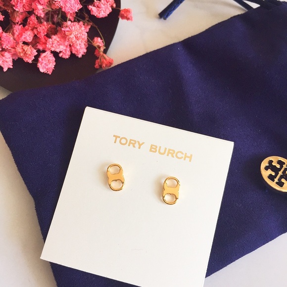 Tory Burch Jewelry - 🆕 Tory Burch Gemini link stud earrings